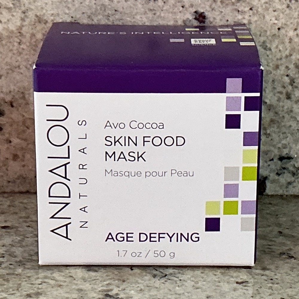 Andalou Naturals Avo Cocoa Skin Food Mask 1.7oz New‎ Age Defying Fruit Stem Cell